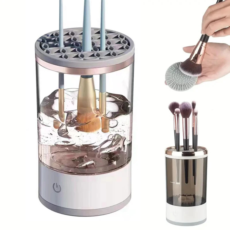 Beauty Makeup Brushes - Limpiador de Brochas de Maquillaje Eléctrico