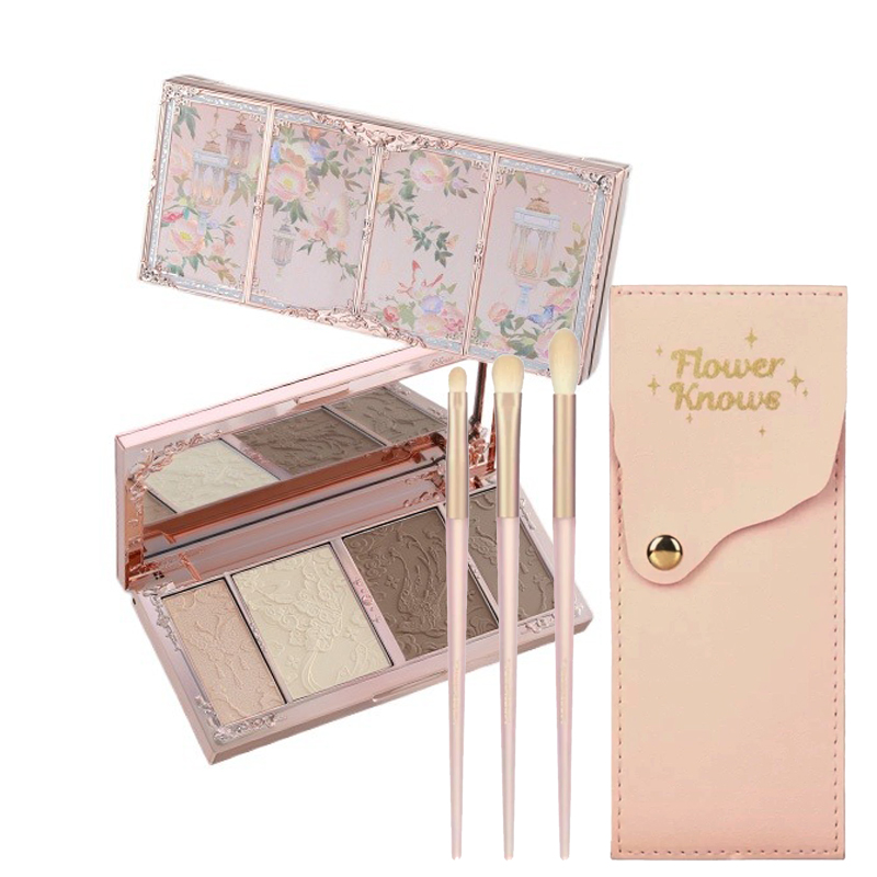 Beauty Flower Makeup - Flower Knows-maquillaje, Collar de nube de