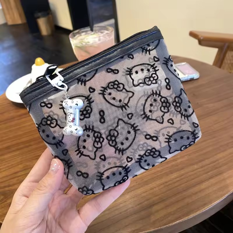 Monedero Transparente de Malla - Beauty Makeup Fashion reseña y precio