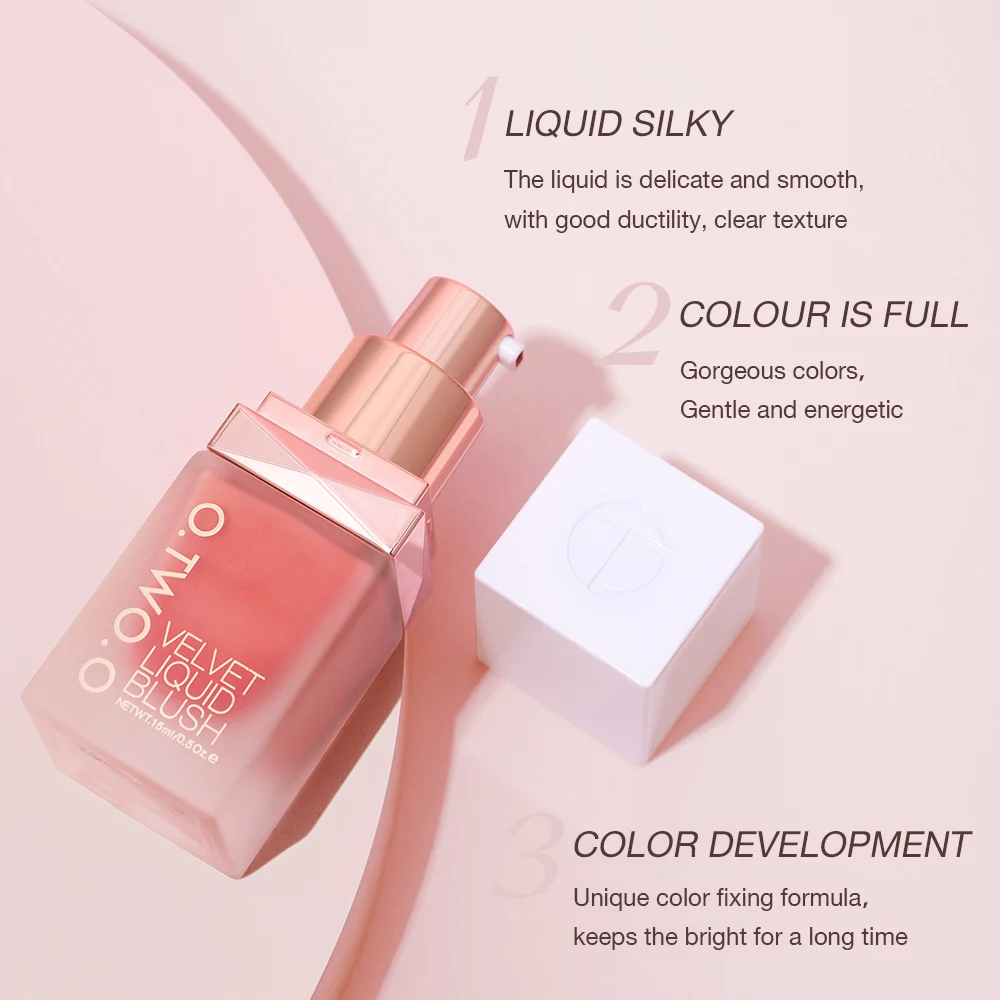 O.TWO.O colorete líquido, 4 co - Beauty Flower Makeup reseña y precio