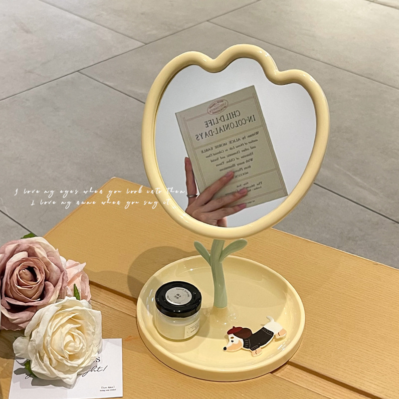 Espejo de Maquillaje con Diseñ - Beauty Flower Makeup reseña y precio