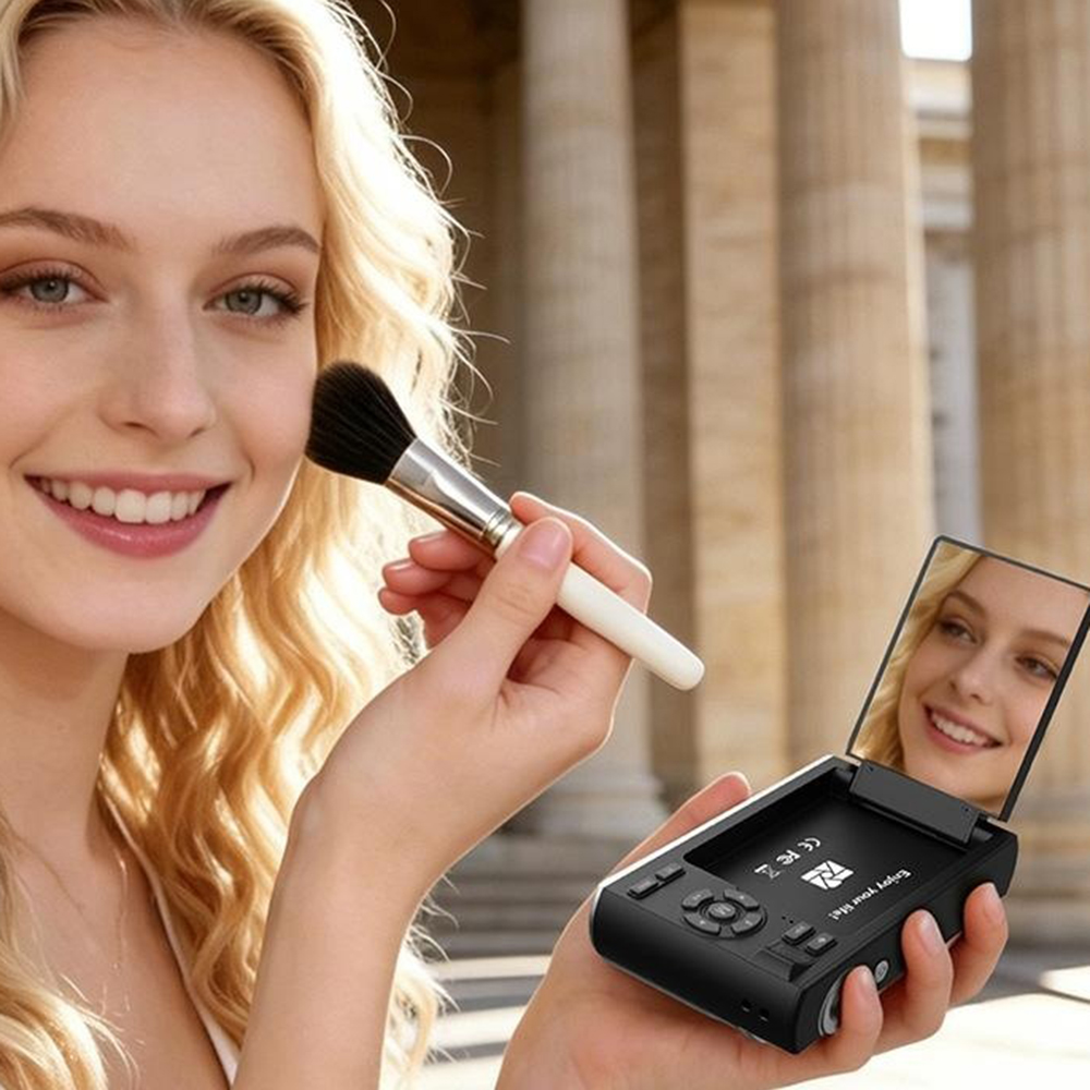 Cámara Digital de 48MP con Fil - Beauty Makeup Filter reseña y precio