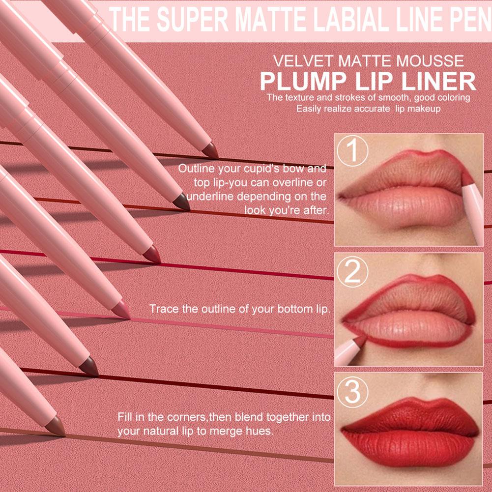 Kit de 6 Lápices Labiales y De - Beauty Flower Makeup reseña y precio
