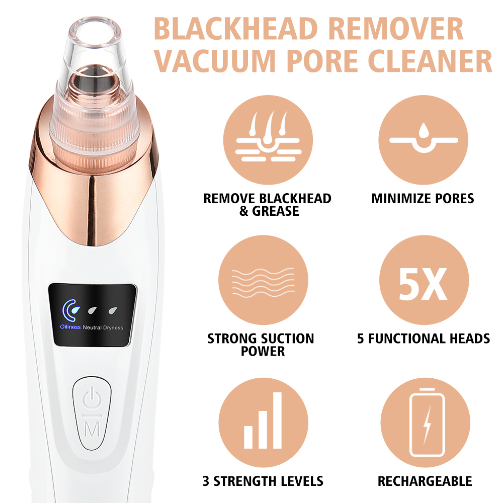 Removedor de espinillas de suc - Pore Vacuum reseña y precio