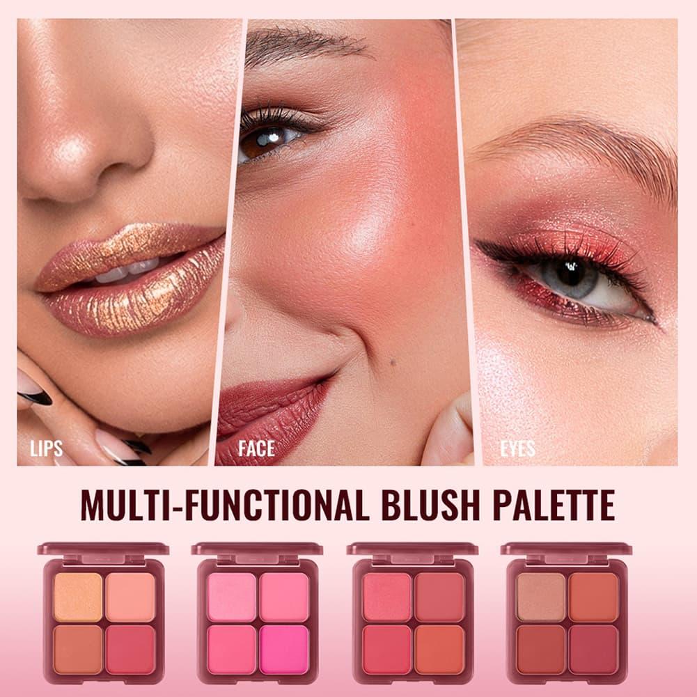 Paleta de Rubor Multifuncional - Beauty Flower Makeup reseña y precio