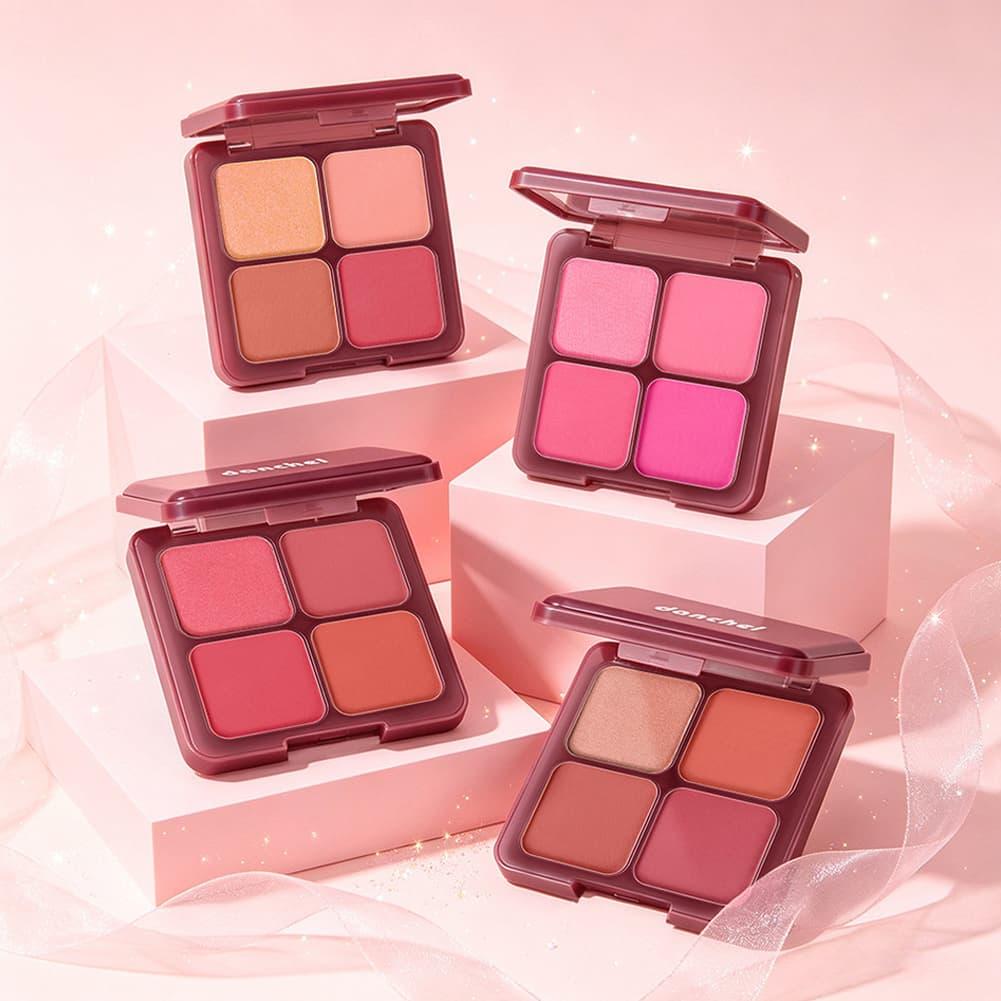Paleta de Rubor Multifuncional - Beauty Flower Makeup reseña y precio