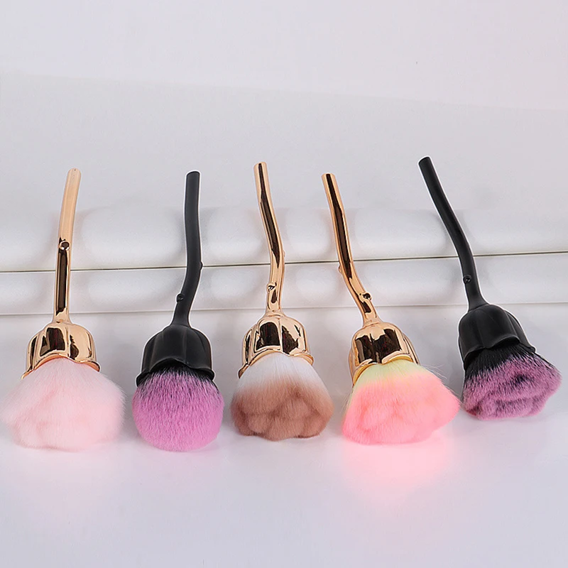 Brochas de maquillaje para col - Beauty Flower Makeup reseña y precio