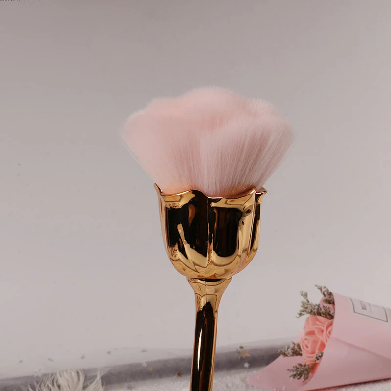 Brochas de maquillaje para col - Beauty Flower Makeup reseña y precio