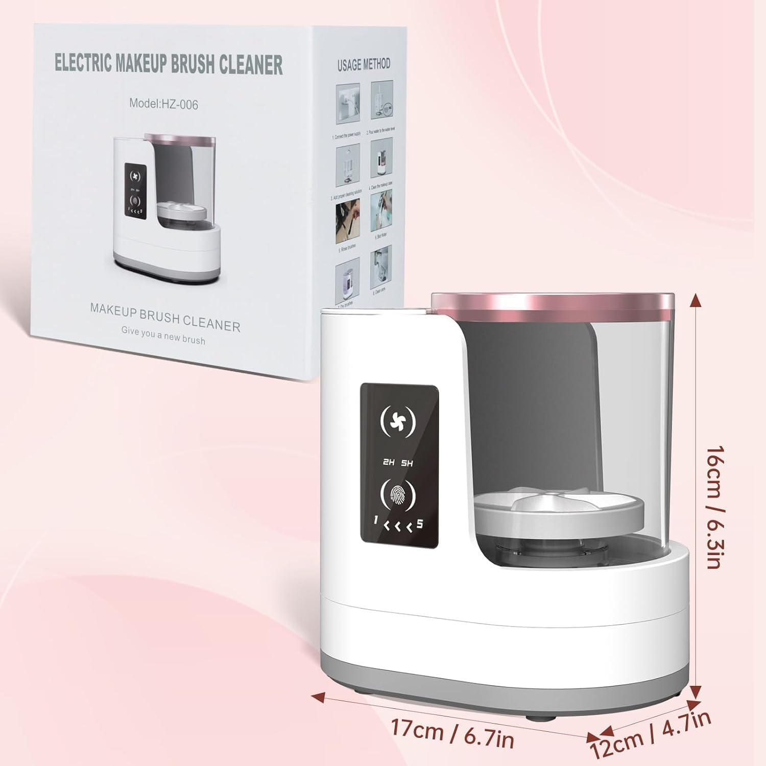 Máquina Limpiadora de Brochas  - Beauty Makeup Fashion reseña y precio