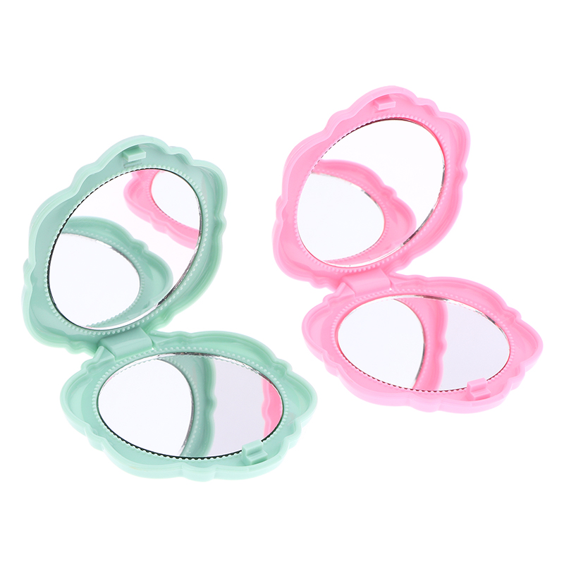 Mini espejo portátil Retro con - Beauty Flower Makeup reseña y precio