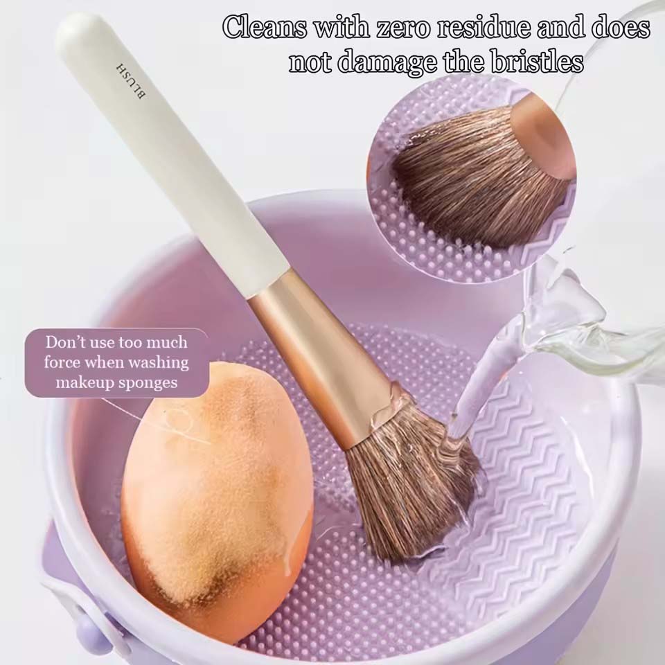 Tazón de limpieza para brochas - Beauty Makeup Brushes reseña y precio