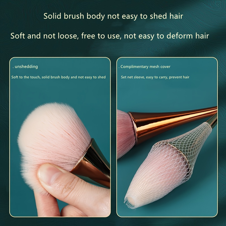 Brocha de maquillaje suave ind - Beauty Flower Makeup reseña y precio