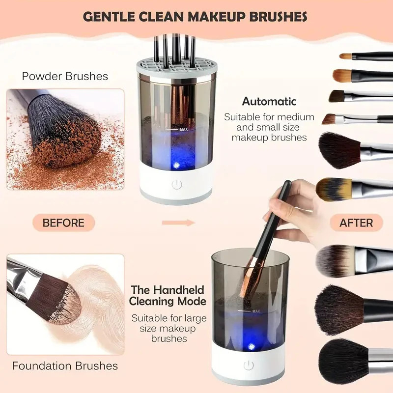 Limpiador de brochas de maquil - Beauty Makeup Fashion reseña y precio